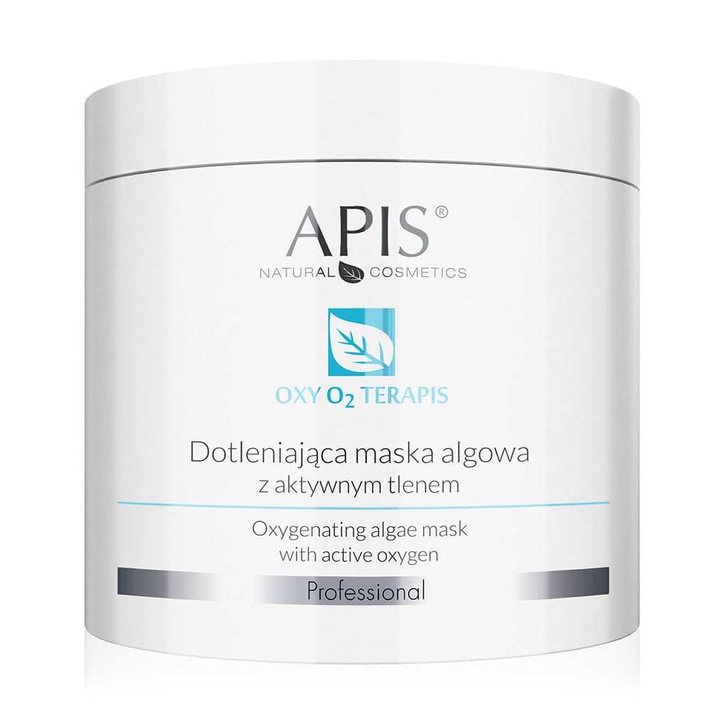 Уцінка! Альгінатна маска для обличчя Apis Natural Cosmetics Professional Oxy O2 Algae Mask, 200 г